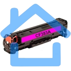 Картридж лазерный Cactus CS-CF383A пурпурный (2700 стр.) для HP LaserJet Pro M476dn, M476nw, M476dw