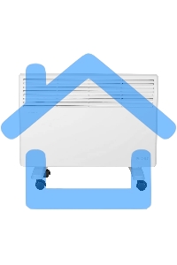 Конвектор Ресанта ОК-1600 белый, 1600 Вт, 20 м2, термостат