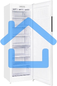 Морозильная камера Nordfrost DF 268 WAP белый, 256л, 3 ящика