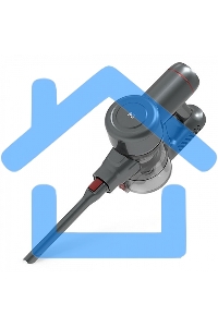 Беспроводной пылесос BQ VCA0202H серый, питание от аккумулятора, 50 Вт, уборка сухая, пылесборник 0.6 л, работа от АКБ max 30 мин.