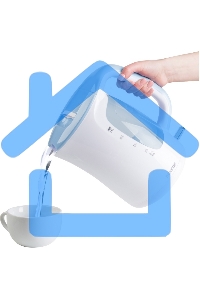 Чайник электрический Sencor SWK 2510WH пластик, 2,5 л, 2200 Вт, белый