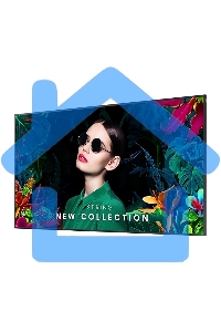 Панель Samsung QM75C черный, 75