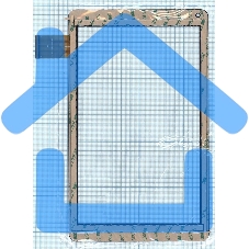 Сенсорное стекло (тачскрин) SQ-PGA116BO1-FPC-AO, черное