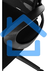 Кресло руководителя Бюрократ Sigma 2 черный сетка/ткань крестов. пластик