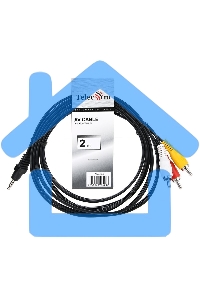 Кабель соединительный 3.5 Jack (M)/3 RCA (M) <TAV4545-2M> Telecom