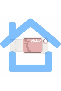 Флешка USB Netac 64 Gb UA31 NT03UA31N-064G-20PK USB 2.0, розовый