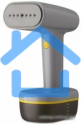 Ручной отпариватель BQ SG1007H Gray-Yellow, Мощность 1800 Ватт, 2 в 1: Отпаривание и глажка, Быстрый нагрев, Вертикальное и горизонтальное отпаривание, Сухая глажка, Щетка-насадка в комплекте, Резервуар для воды 260 мл, Постоянный пар до 35 г/мин, Тефлоно