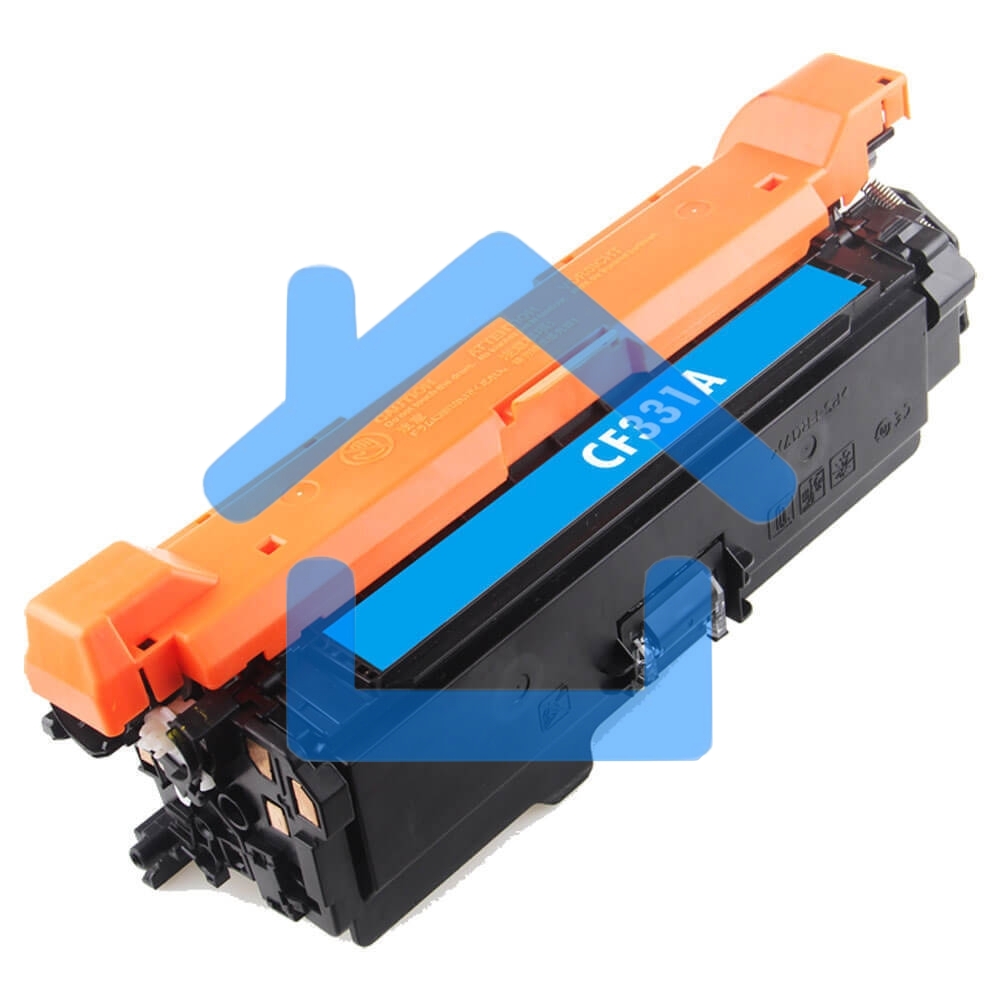 Тонер Картридж HP 654A CF331A голубой для HP CLJ Ent M651n/M651dn/M651xh/M680dn/M680f (15000стр.)