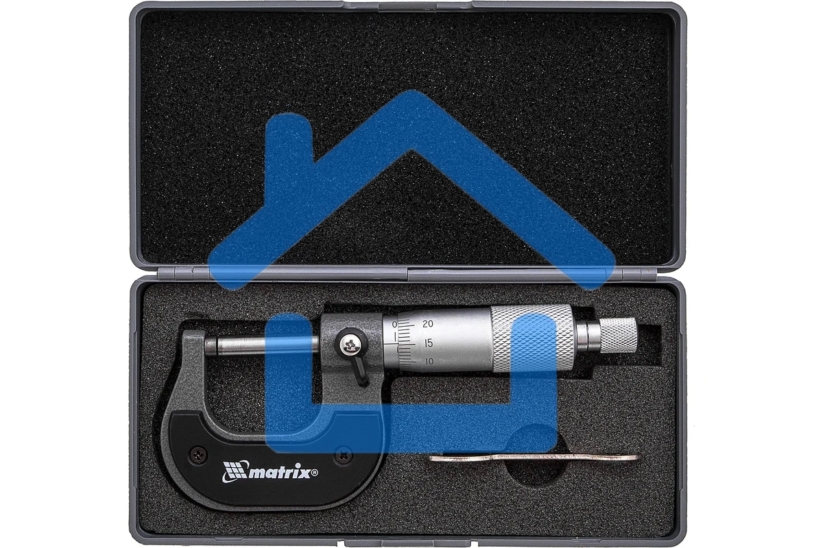 Микрометр механический MATRIX 317255, 0-25 мм