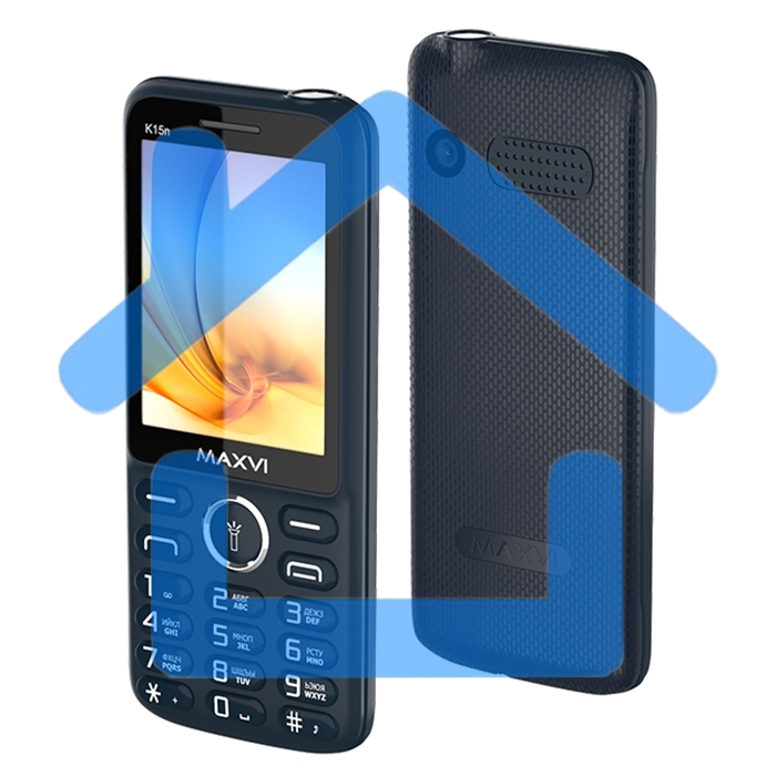 Мобильный телефон Maxvi K15n синий