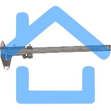 Штангенциркуль Matrix 200 мм цена деления 0.02 мм металлический с глубиномером