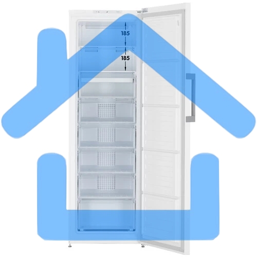 Морозильная камера Beko B1RFNK312W, белый, 275 л, 6 ящиков