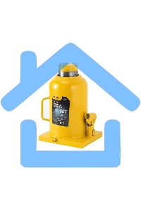 Домкрат бутылочный гидравлический Deli DQ71050 макс.грузоподъемность 50 т