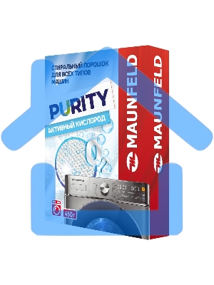 Стиральный порошок Maunfeld Purity Активный кислород Automat 450г MWP450SO
