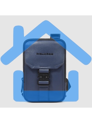 Чехол для смартфона Piquadro Than AC6546S135R/BLU синий натур.кожа