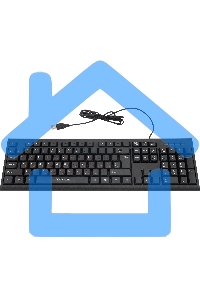 Комплект клавиатура + мышь Oklick 630M клав:черный мышь:черный USB