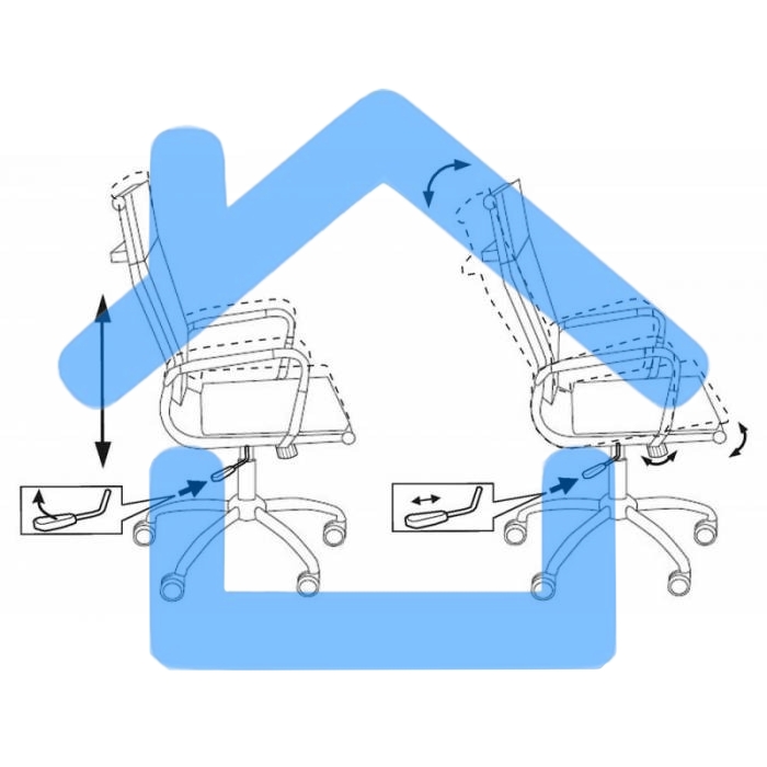 Кресло руководителя Бюрократ CH-993/camel светло-коричневый, искусственная кожа, крестовина хромированная