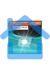 Дрель-шуруповерт Sturm CD3620, Аккумуляторная, 20В, 2 АКБ, Кейс