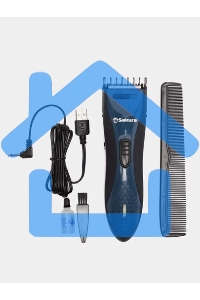 Машинка для стрижки Sakura SA-5175BL-U аккум 3-18 мм Soft Touch USB