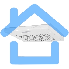 Вытяжка подвесная HOMSair Horizontal 50 белый, 50 см, 420 куб. м/ч, 45 дБ