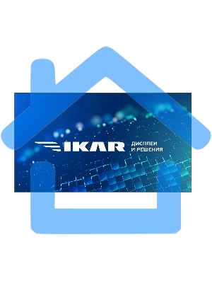 Панель Ikar ПВ 55-117-300 (0.88 мм) черный IPS (RUS), 55
