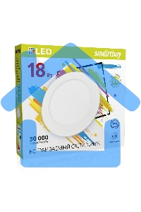 Встраиваемый светильник Smartbuy (SBL-DL-18-65K) 18w/6500K