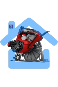 Пила дисковая, 90гр-65 мм, диск 190 мм, 1600 Вт, Зубр ПД-65