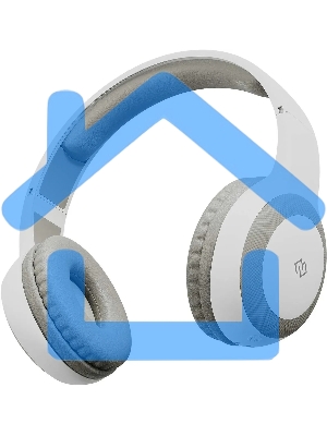 Гарнитура накладные Digma BT-15 белый/серый беспроводные bluetooth оголовье