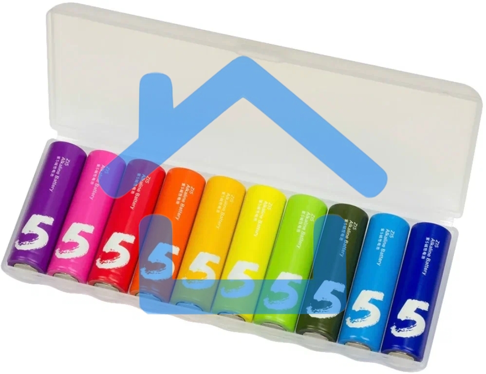 Батарейки Xiaomi ZI5-AA Rainbow Colors (10 шт.) AA510
