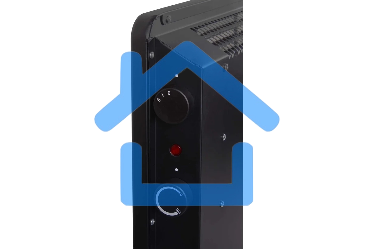 Конвектор Ресанта ОК-2000Ч, черный, 2000 Вт, 25 м2, термостат 67/4/37