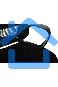 Кресло руководителя Бюрократ Sigma 2 черный сетка/ткань крестов. пластик