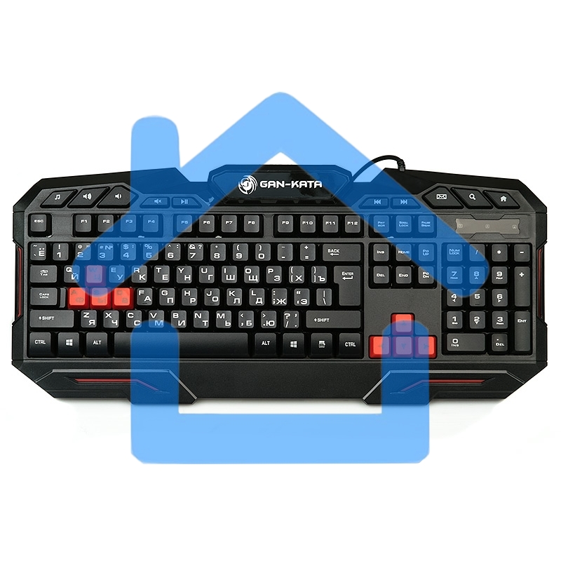 Клавиатура Dialog Gan-Kata KGK-11U черный USB, игровая
