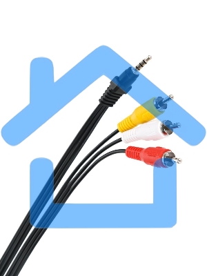 Кабель соединительный 3.5 Jack (M)/3 RCA (M) <TAV4545-2M> Telecom