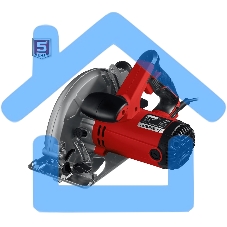 Пила дисковая, 90гр-65 мм, диск 190 мм, 1600 Вт, Зубр ПД-65
