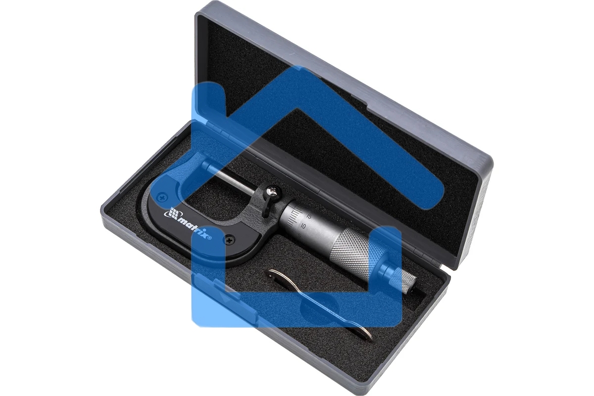 Микрометр механический MATRIX 317255, 0-25 мм