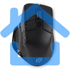 Мышь беспроводная Oklick 502MW черный, 2400 dpi, радиоканал, Bluetooth, USB, кнопки - 9