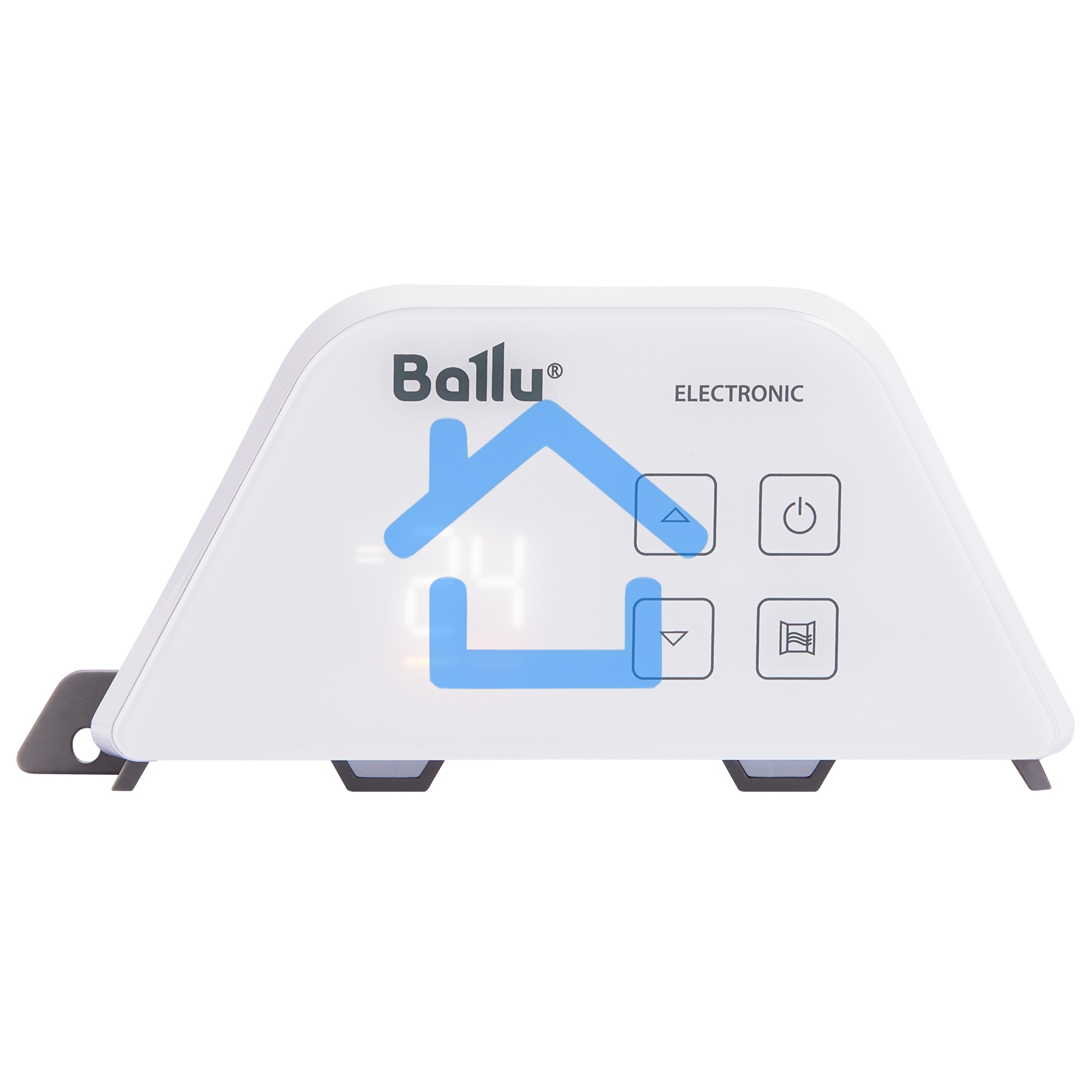 Комплект Ballu Plinth Transformer BEC/PL-2000-4E с блоком управления, белый, 2000 Вт, 25 м2, дисплей, термостат