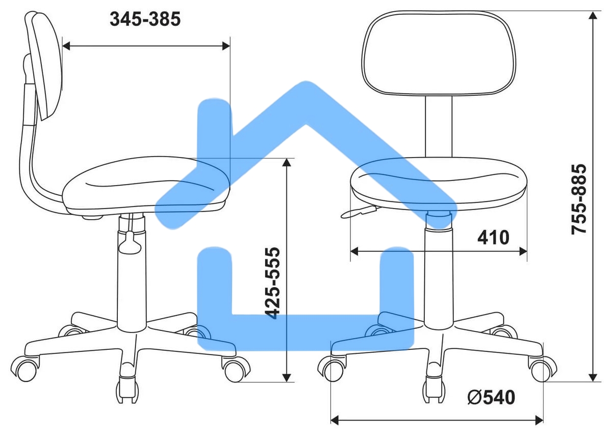 Кресло детское Бюрократ CH-W201NX мультиколор маскарад, крестовина пластик, пластик белый