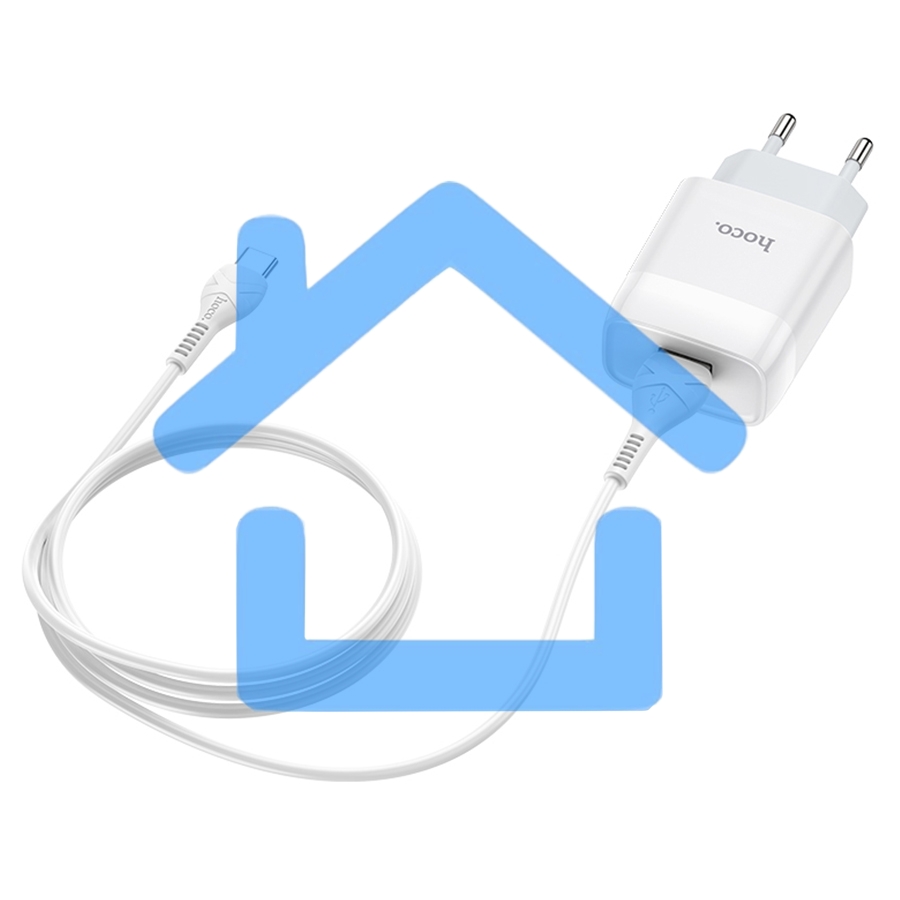 Сетевое зарядное устройство HOCO (6931474713018) для Type-C C72Aa White