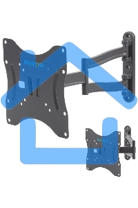 Кронштейн для телевизора Kromax TECHNO-3 серый 15