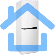 Холодильник Nordfrost NRB 161NF W белый двухкамерный 170/105 л морозилка снизу, капельная система