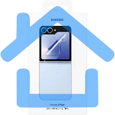 Защитная пленка для экрана Samsung прозрачный для Samsung Galaxy Z Flip6 прозрачный 2шт. (EF-UF741CTEGRU)