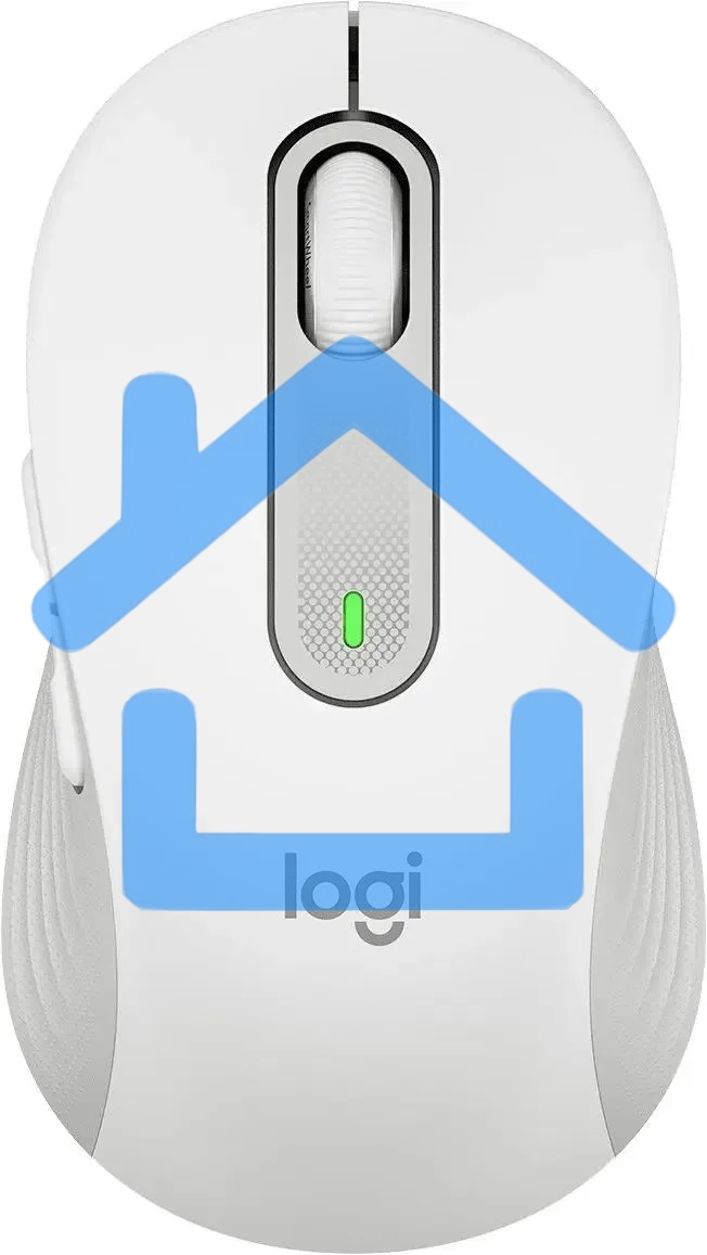 Мышь беспроводная Logitech Signature M650 белый, 4000 dpi, радиоканал, Bluetooth, USB, кнопки - 5