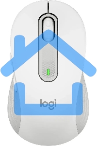 Мышь беспроводная Logitech Signature M650 белый, 4000 dpi, радиоканал, Bluetooth, USB, кнопки - 5