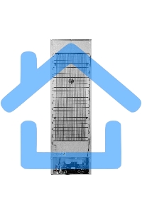 Встраиваемый холодильник Maunfeld MBF177SWGR Inverter белый двухкамерный 197/76 л, морозилка снизу, DeFrost