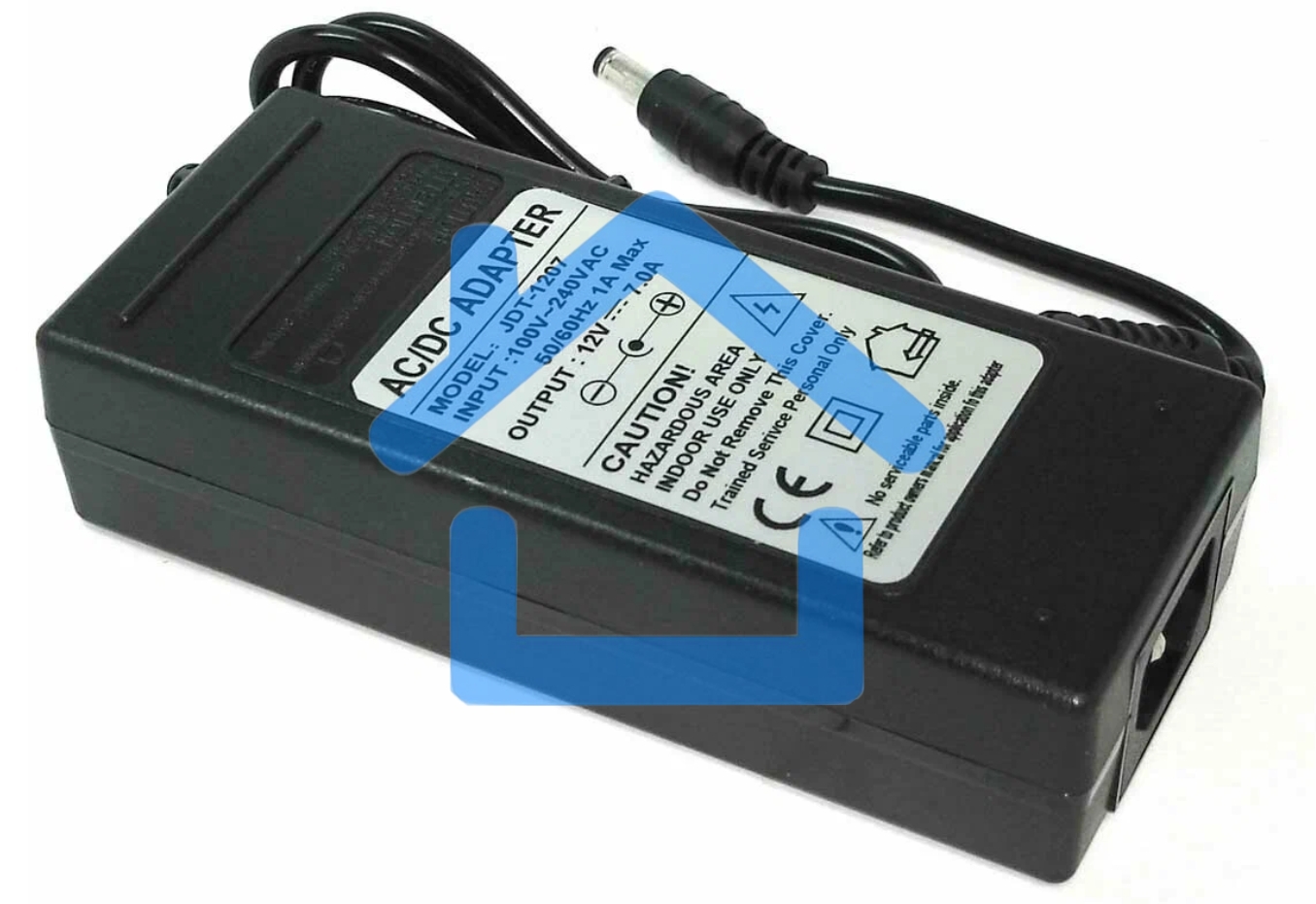 Блок питания для монитора и телевизора LCD 12V, 7A (5.5 x 2.5 mm) OEM