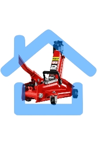 Домкрат STAYER 43153-2 гидравлический подкатной red force 2т 130-350мм