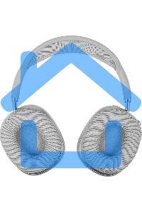 Наушники мониторные Hoco Air Triumph W35 серебристый беспроводные bluetooth оголовье