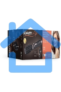 Фен-щетка Scarlett SC-HAS73I21 1200Вт черный