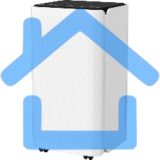 Осушитель воздуха мобильный Neoclima ND-10RH (10 л/сутки)